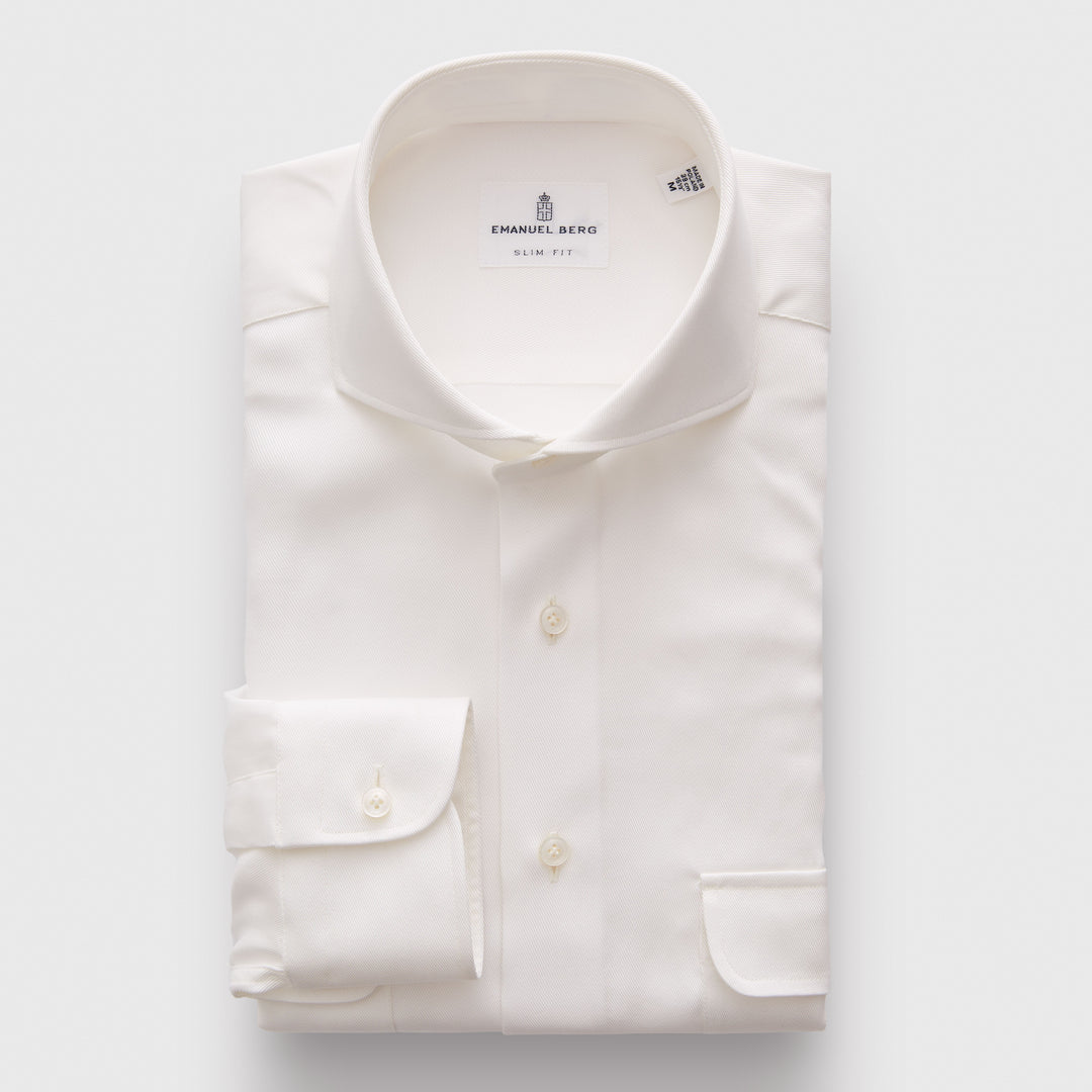 SF18758 Ultra Soft Twill Hybrid Shirt in White