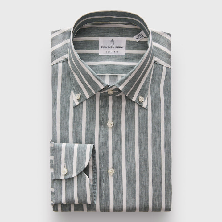 SF18717 Exaggerated Stripe Dobby Shirt