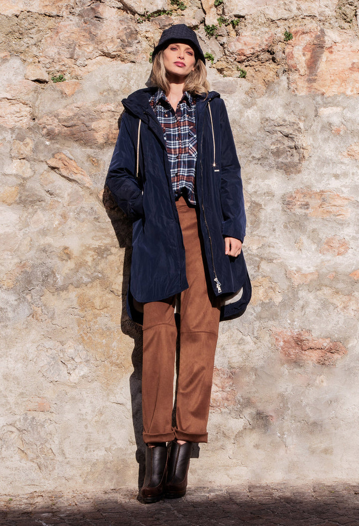 Fish Faux Leather Trouser
