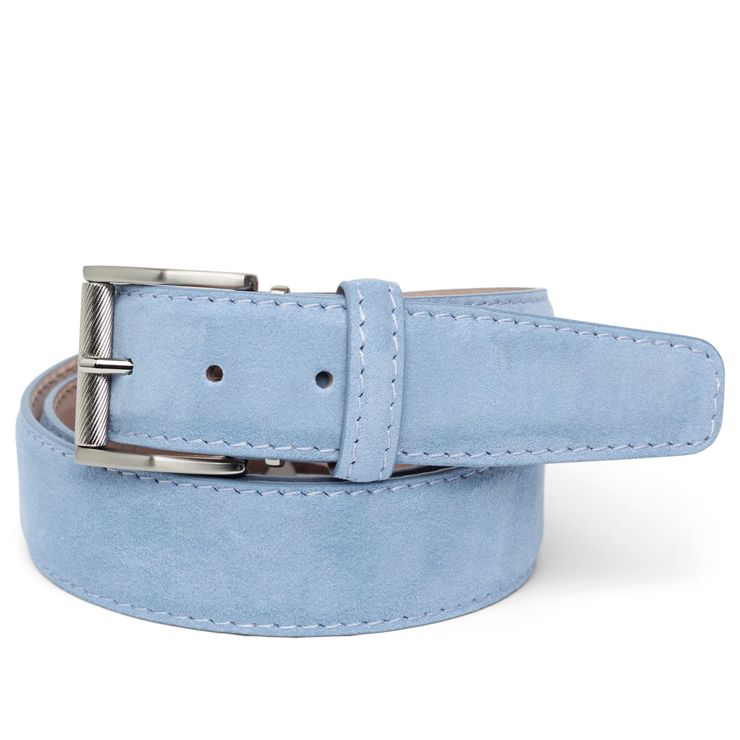 Alcantara Custom Belt in Cosmos Blue