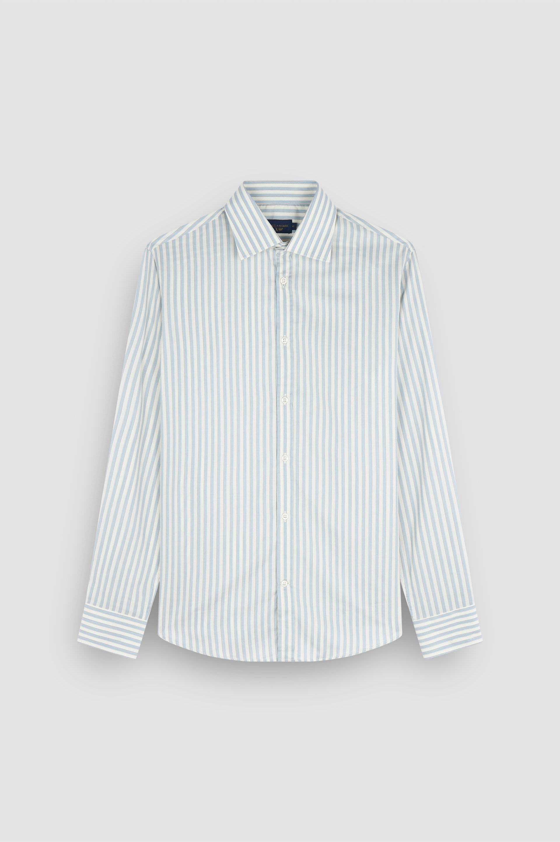 X-Soft Cotton Lyocell Sport Shirt - Coastal Stripe – Hampton's
