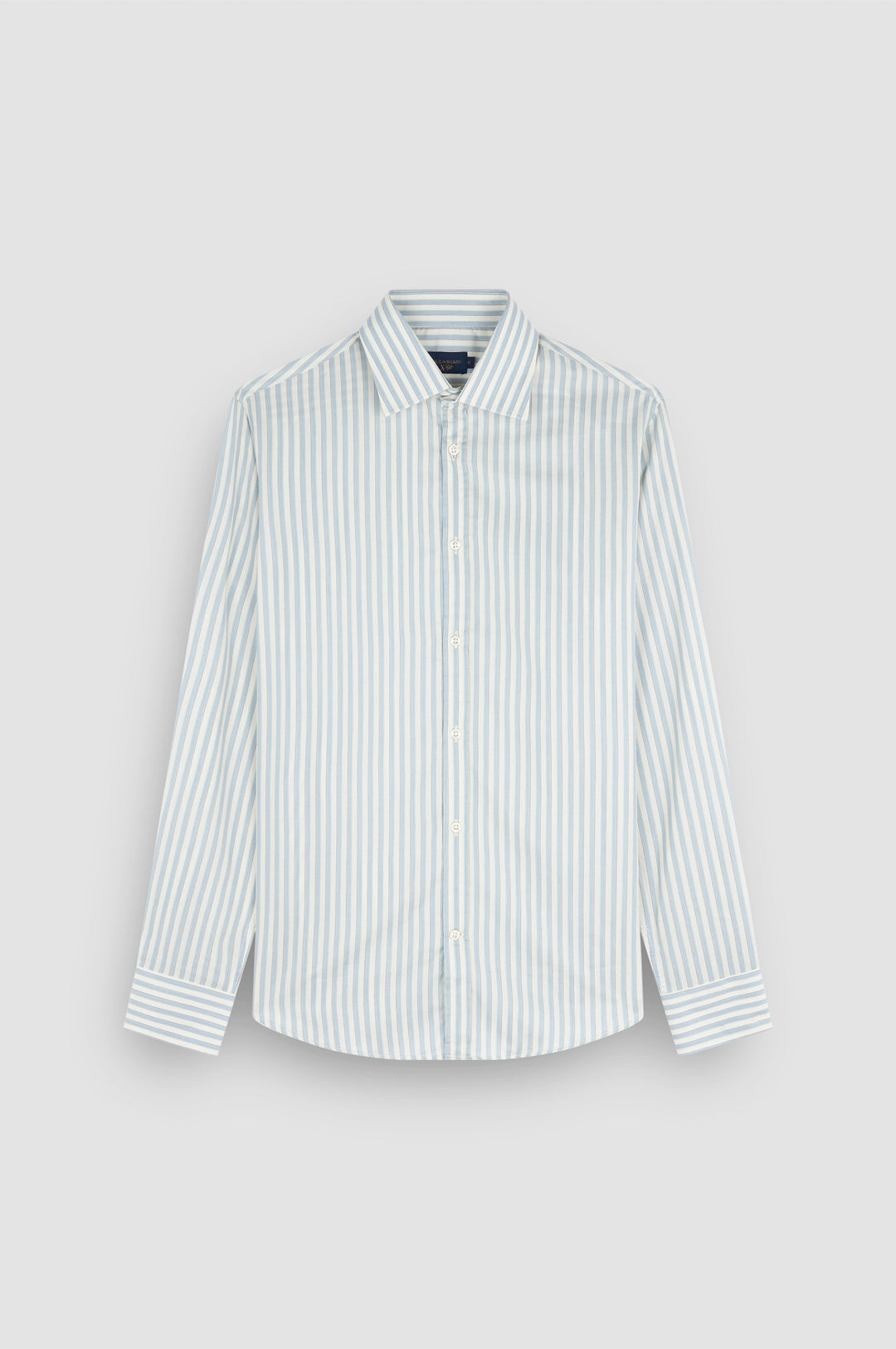 X-Soft Cotton Lyocell Sport Shirt - Coastal Stripe