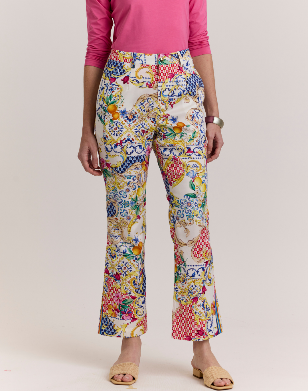 Nanette Amalfi Print Ankle Pant