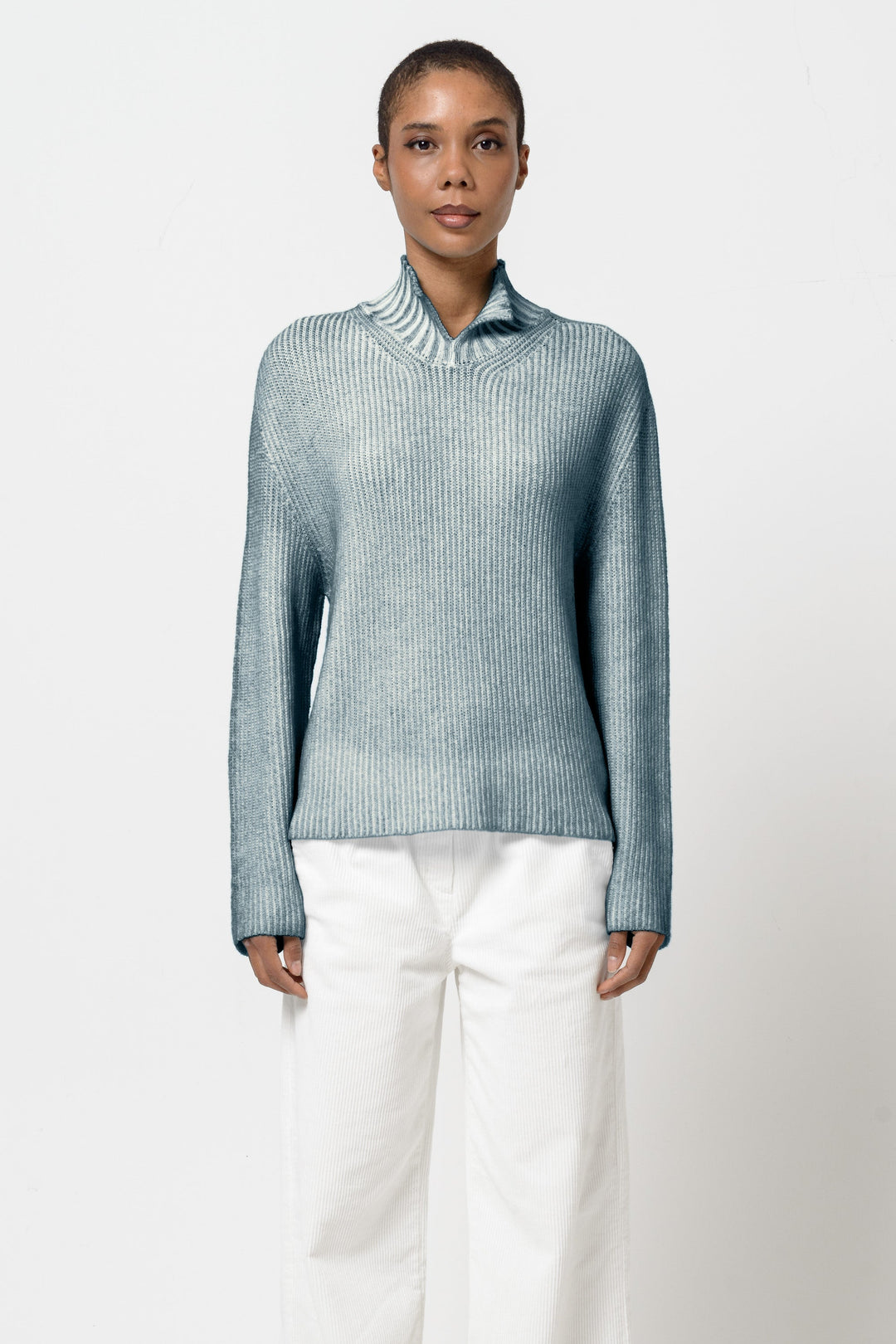 Bernina Soffio Art Cashmere Ribbed Knit