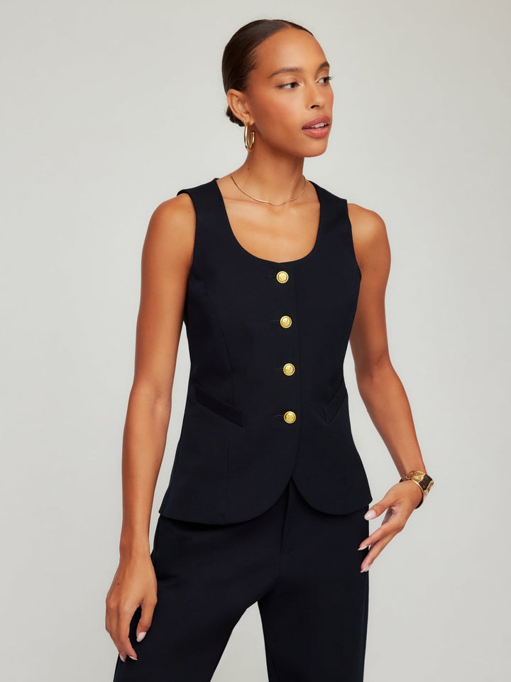 Jane Button-Up Vest
