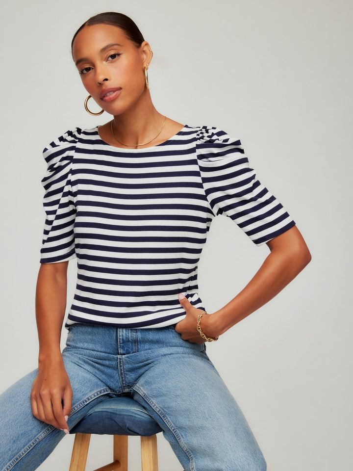 Marni Elbow Sleeve Top