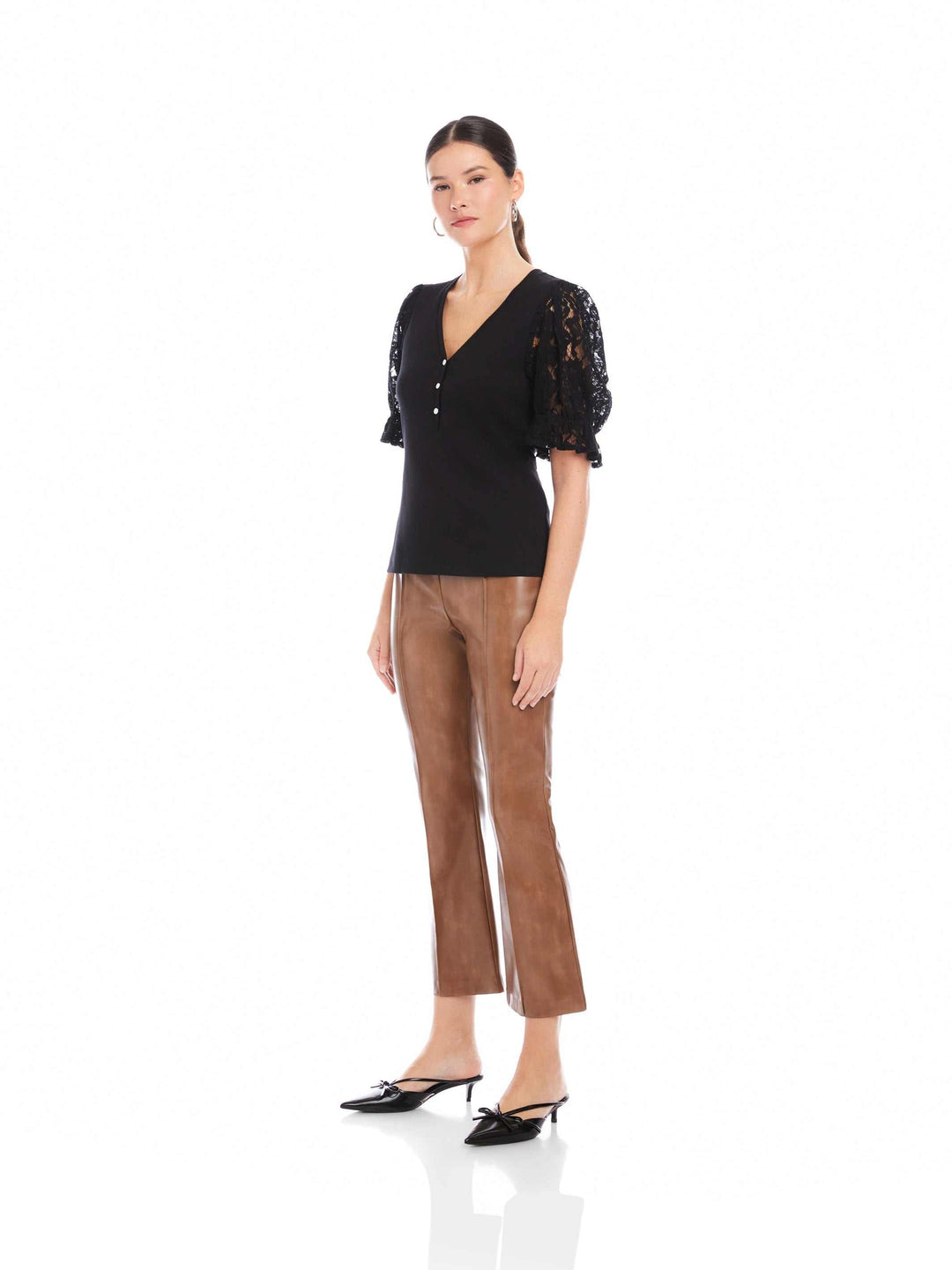 Tanya Lace Sleeve Top