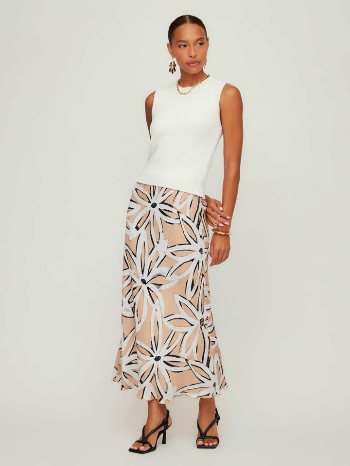 Eva Bias Ankle Skirt