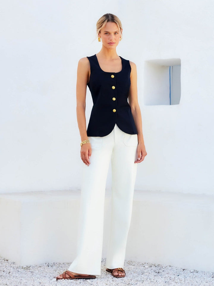 Jane Button-Up Vest