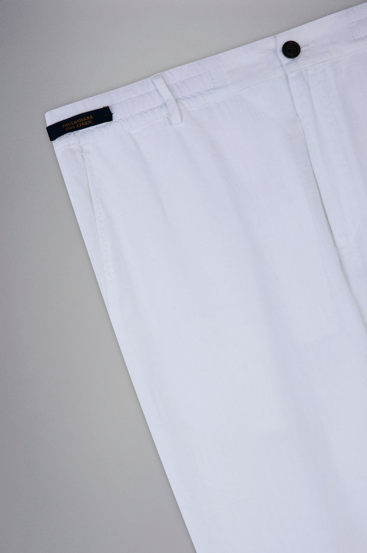 Pure Linen Chino Trousers