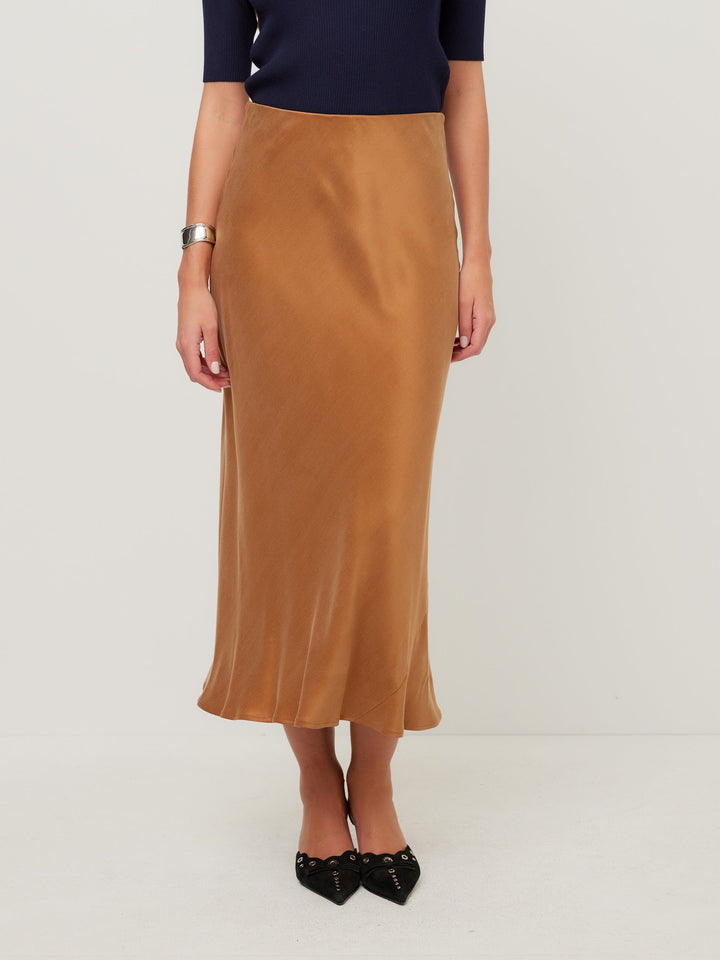 Eva Bias Ankle Skirt