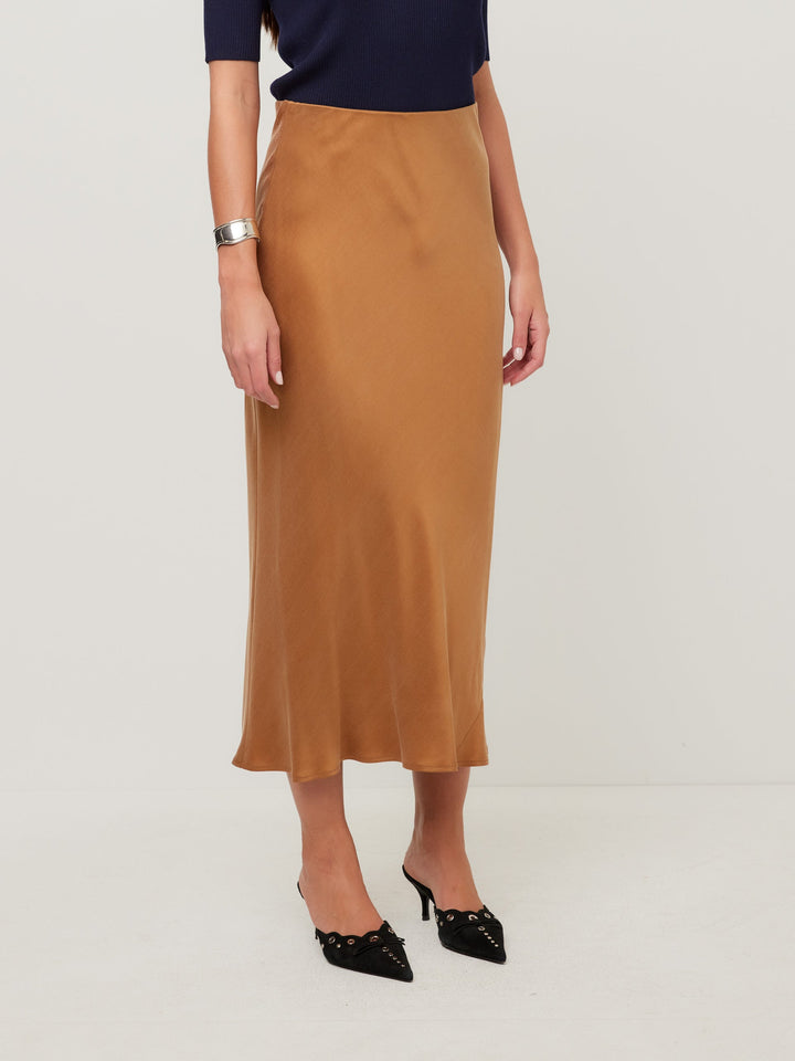 Eva Bias Ankle Skirt