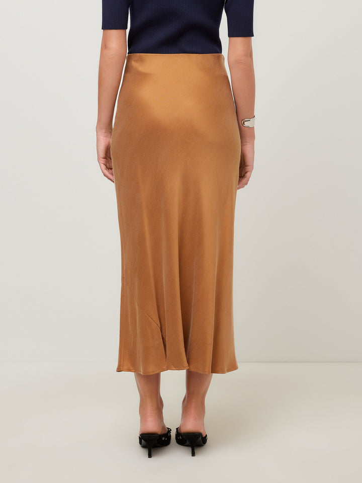 Eva Bias Ankle Skirt