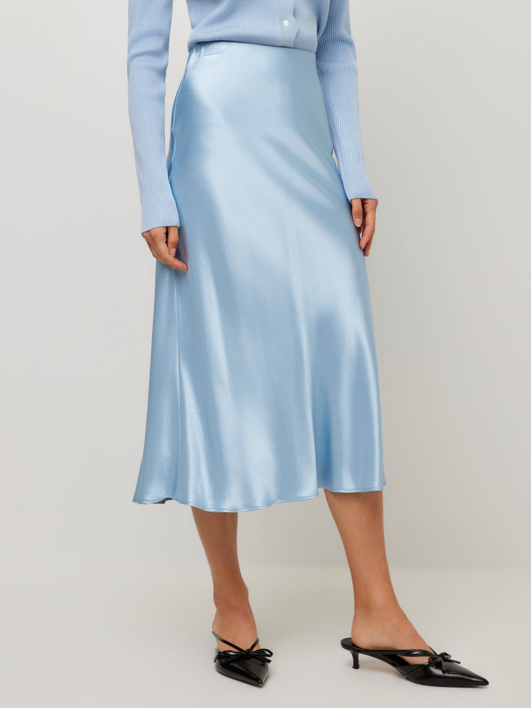 Mia Bias Midi Skirt