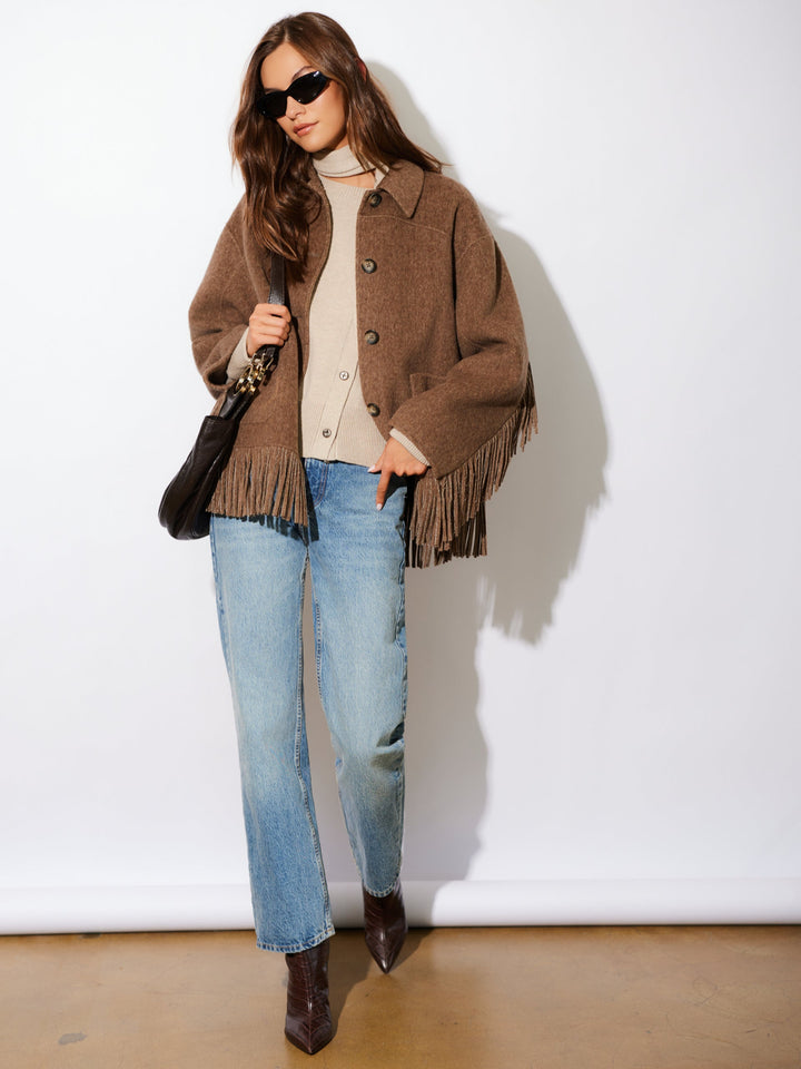 Yara Fringe Jacket