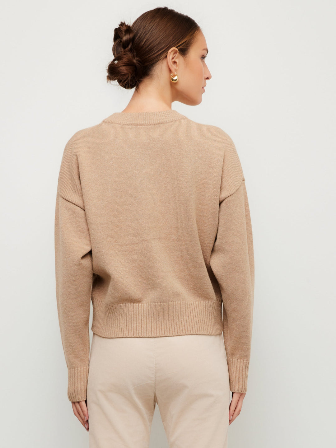 Golden Intarsia Sweater