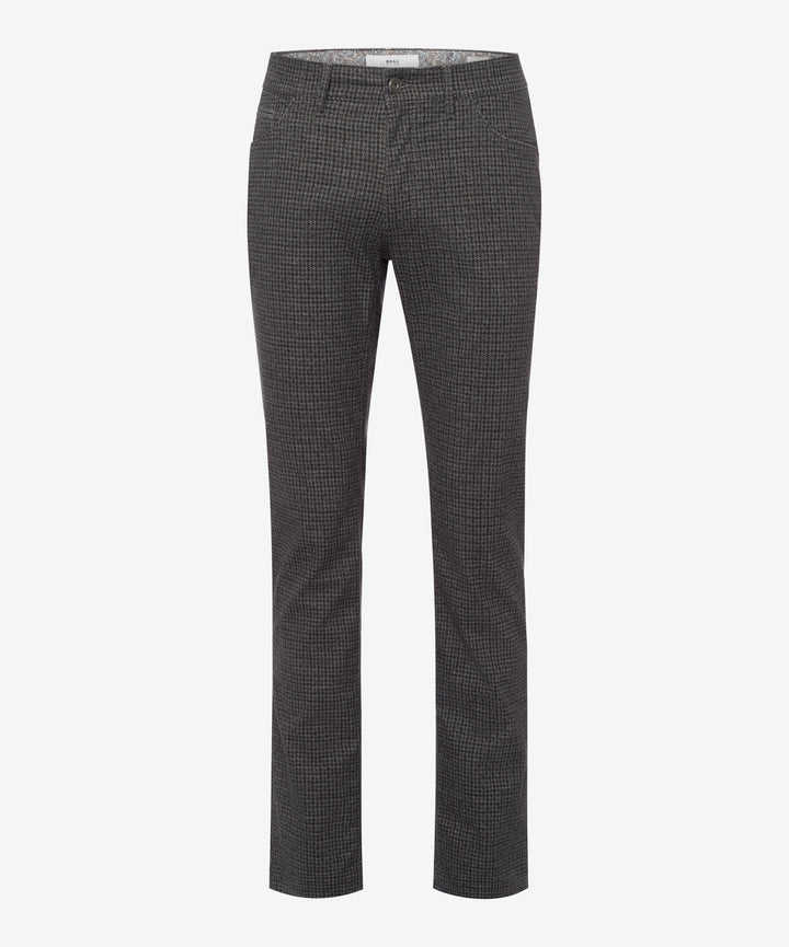 83-3248 WooLook Houndstooth Chuck Five Pocket Trousers