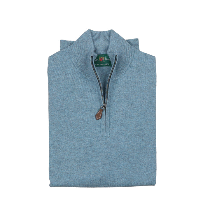 Hanbury Pure Cashmere Quarter Zip