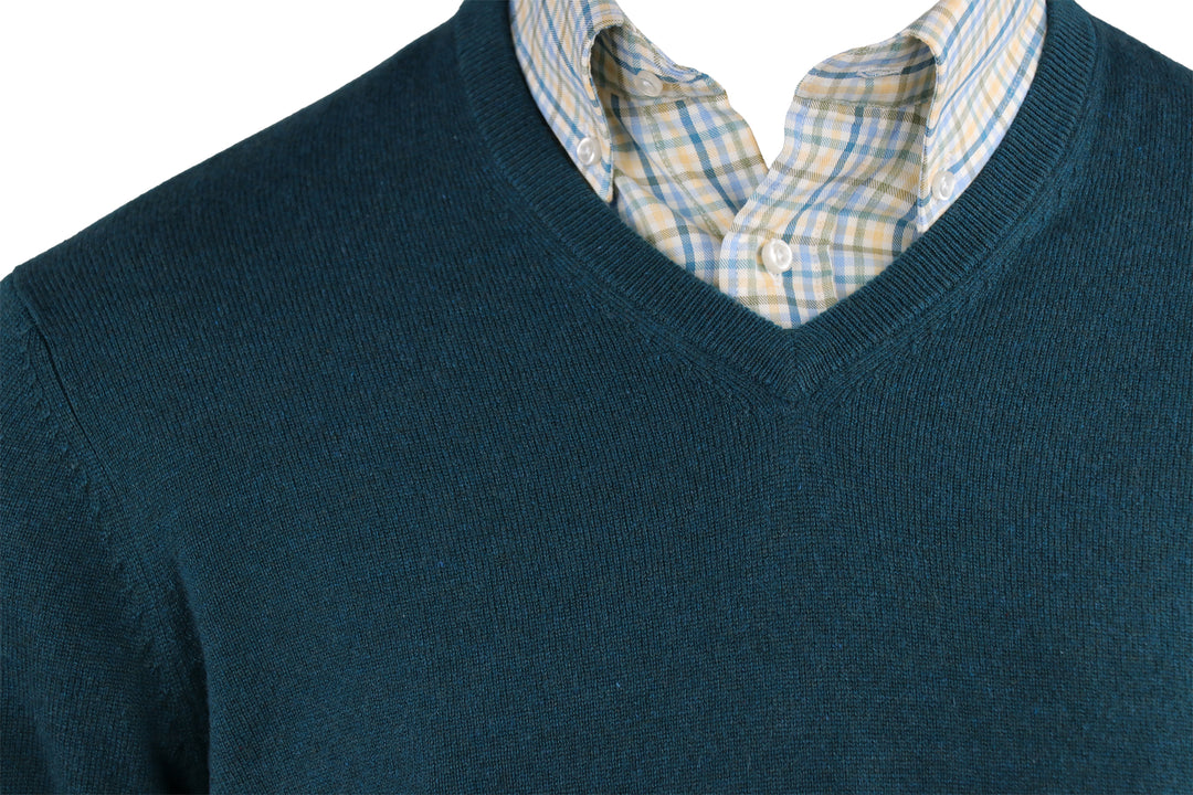 Haddington Pure Cashmere V-Neck Sweater