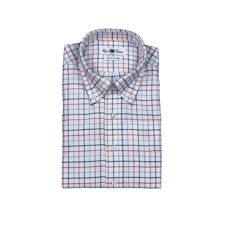 Country Check Classic Fit Button Down Patriot Tattersall