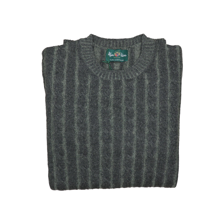 Morwick Cashmere Cable Crewneck