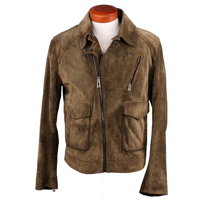 Charlie Suede Motorcycle Jacket