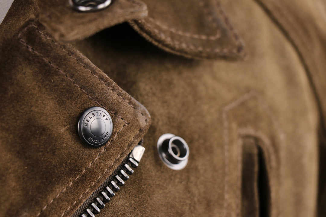 Charlie Suede Motorcycle Jacket