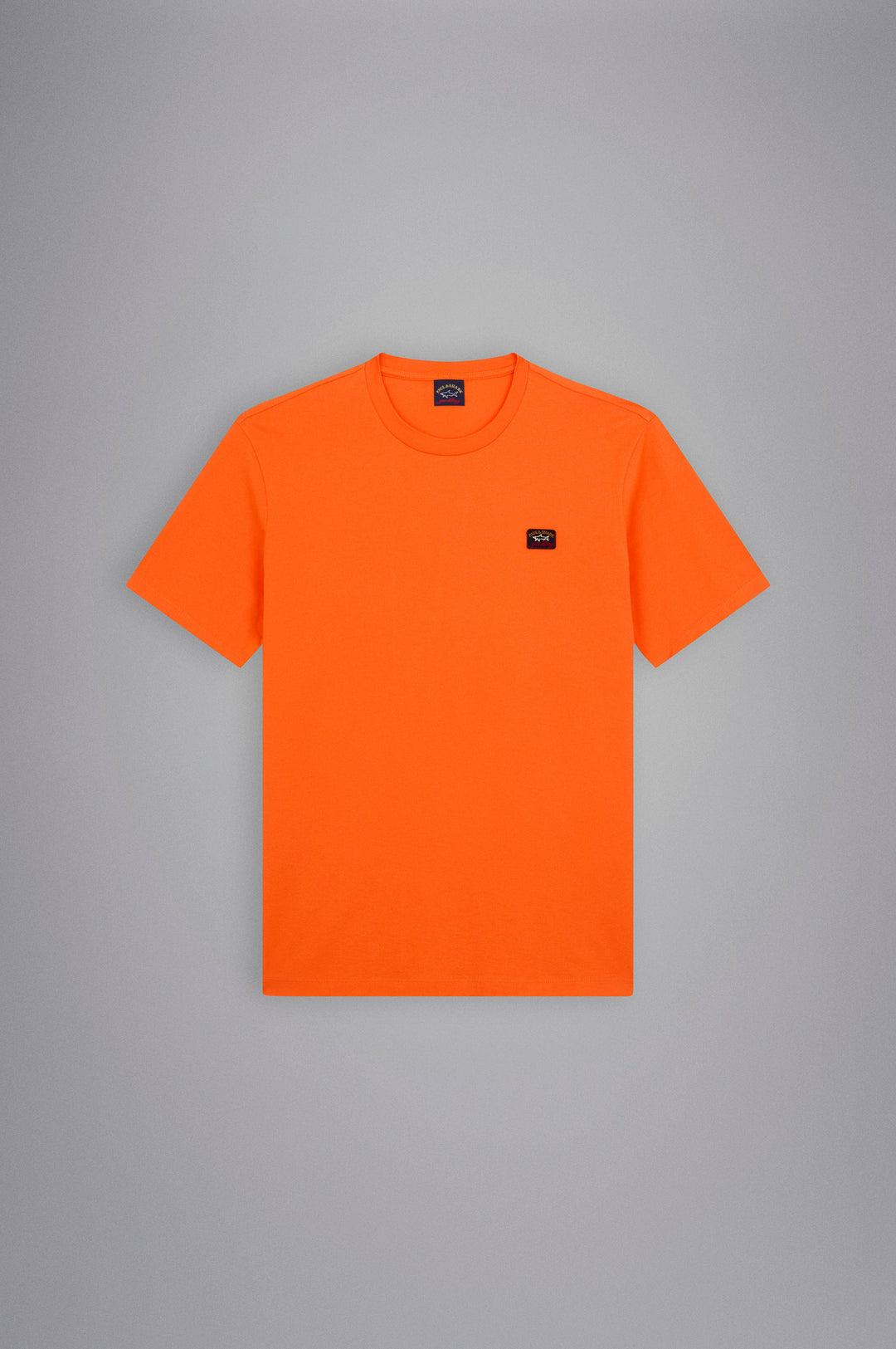 Organic Cotton Garment Dyed T-Shirt in Orange