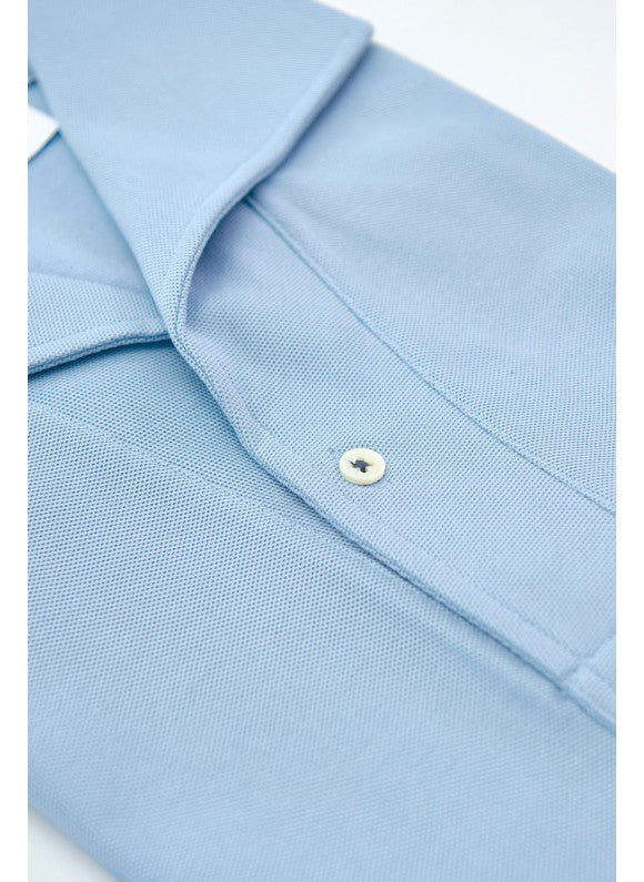 Capri Organic Cotton Polo -Light Blue