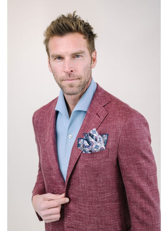 Capri Organic Cotton Polo -Light Blue