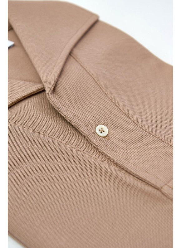 Capri Organic Cotton Polo - Toast