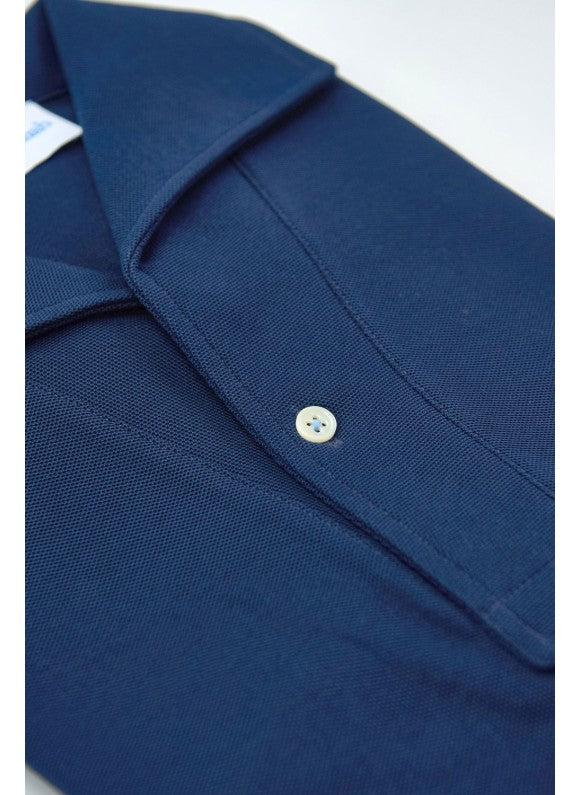 Capri Organic Cotton Polo - Navy