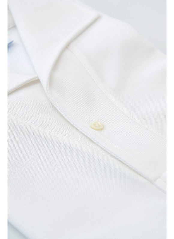 Capri Organic Cotton Polo - White