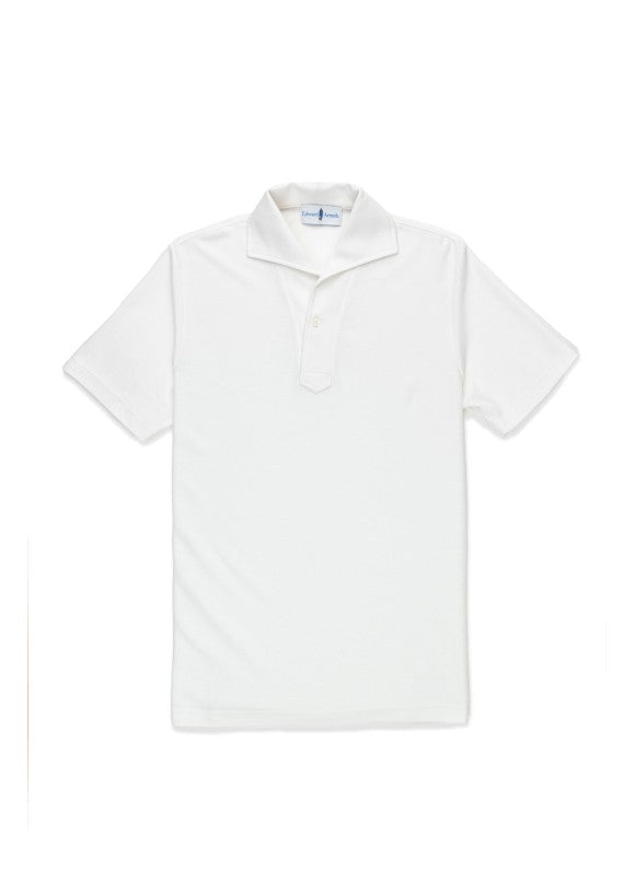 Capri Organic Cotton Polo - White