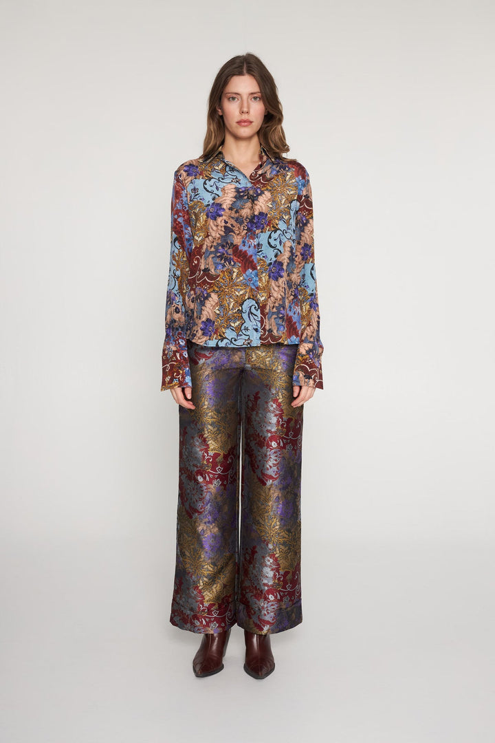 Sophie Blouse - Paisley Patchwork