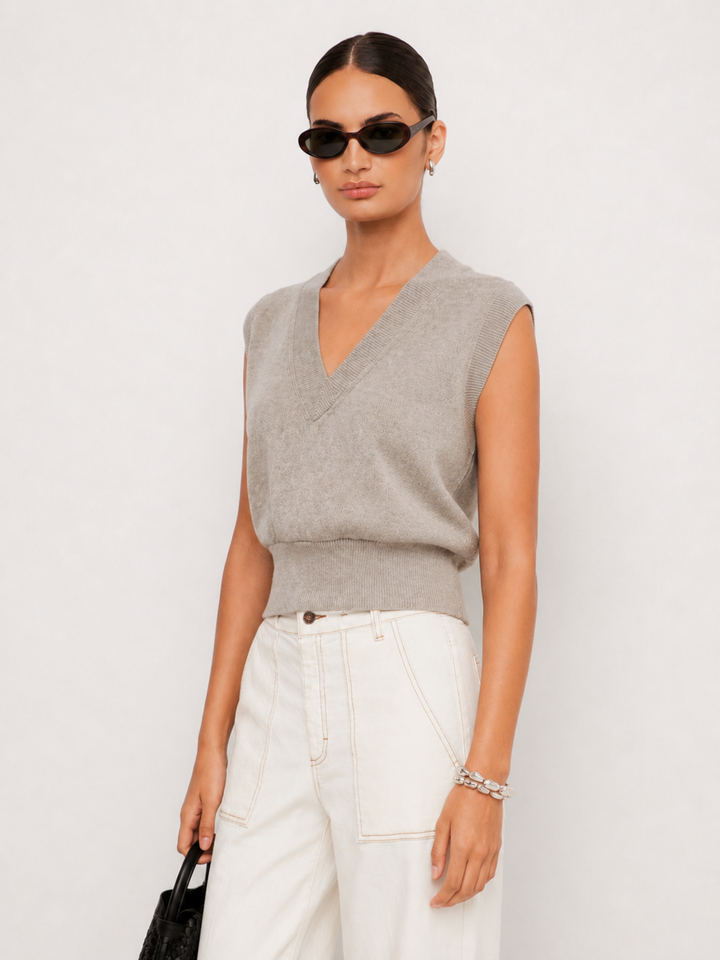 Holly V Neck Top