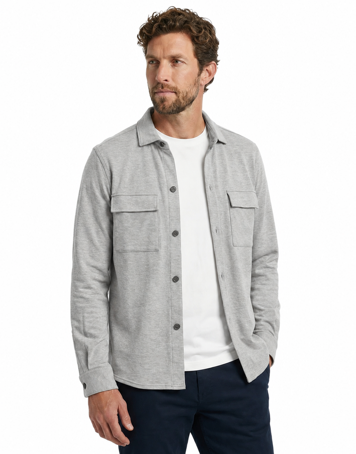 Scuba Soft Performance Overshirt Grey Heather