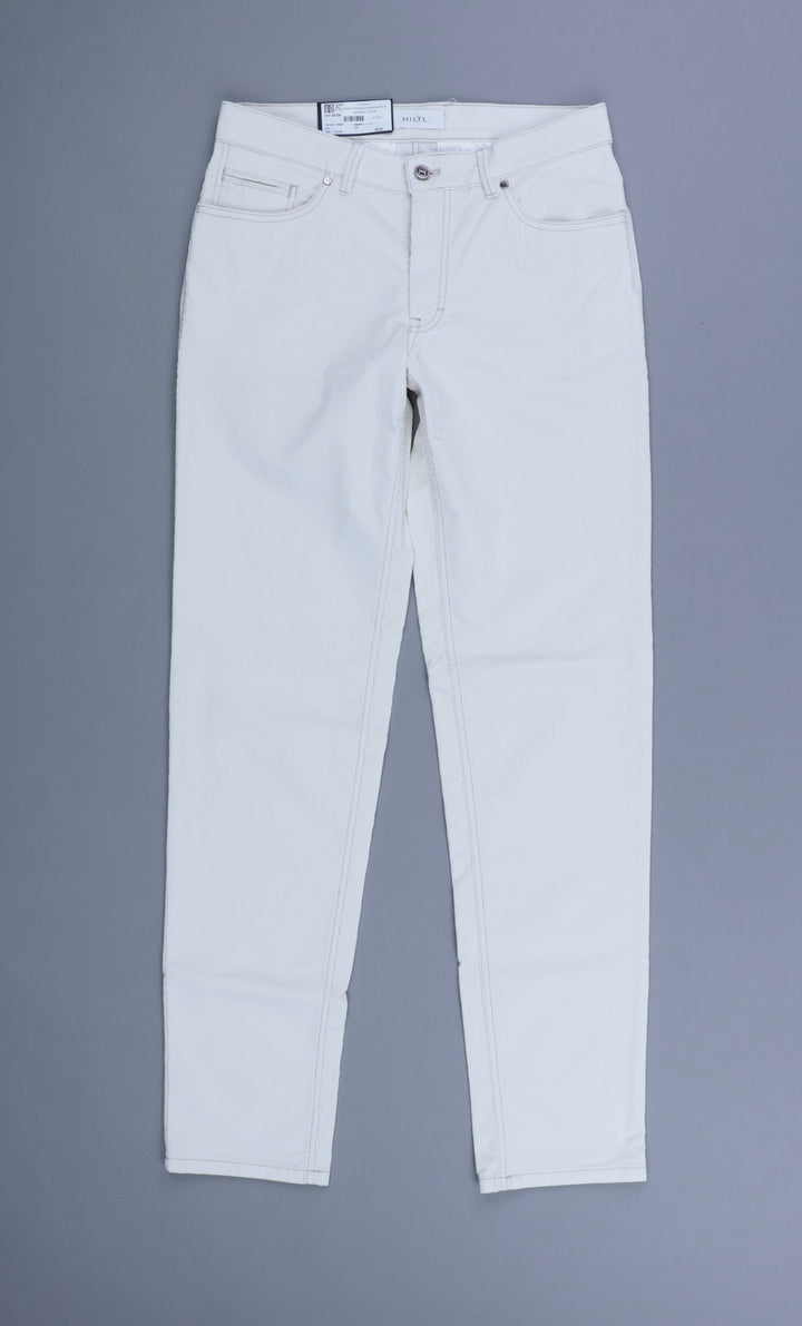 Dude 5 Pocket Corduroy Pant Off White