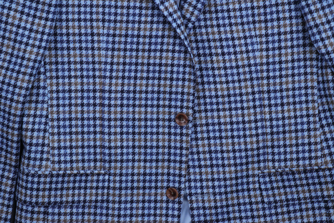 Conway Modern Fit Sportcoat - Carolina Blue Check