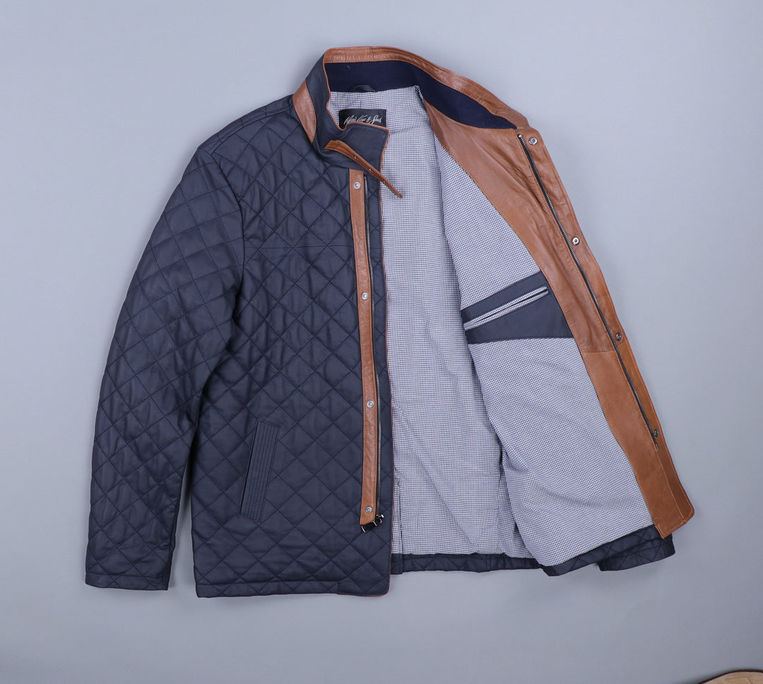 Quilted Leather Jacket