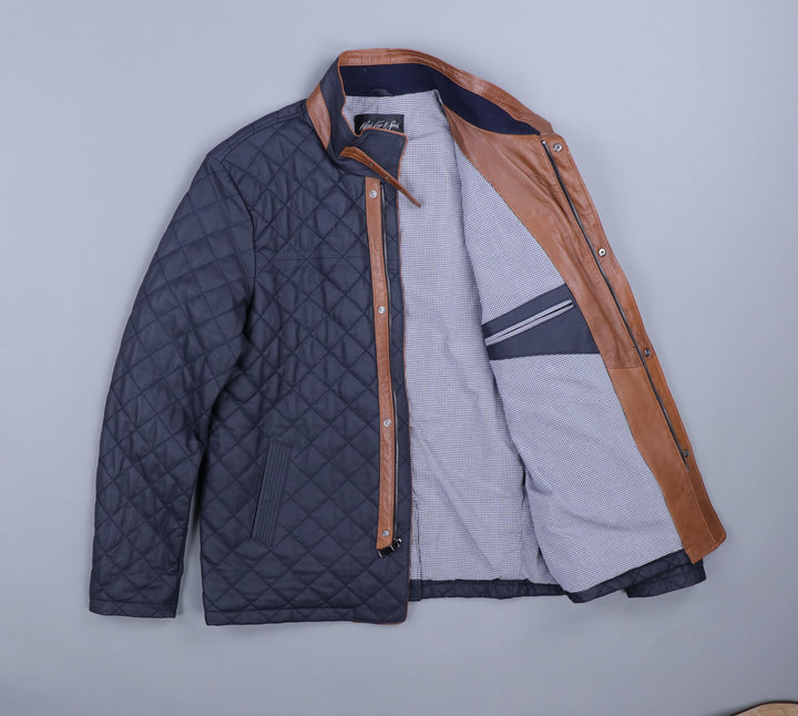 Quilted Leather Jacket