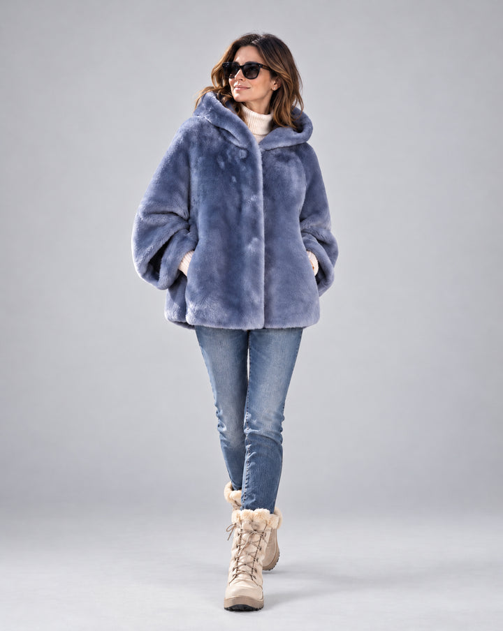 The St. Moritz Reversible Shearling Coat