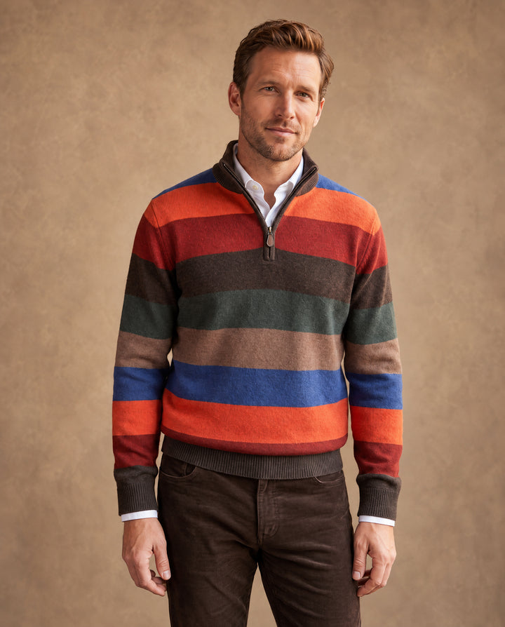 Lyndhurst Quarter Zip Sweater