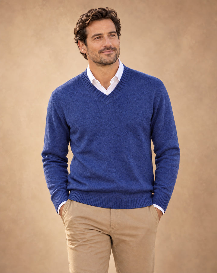 Fenham Crossover V-Neck Sweater
