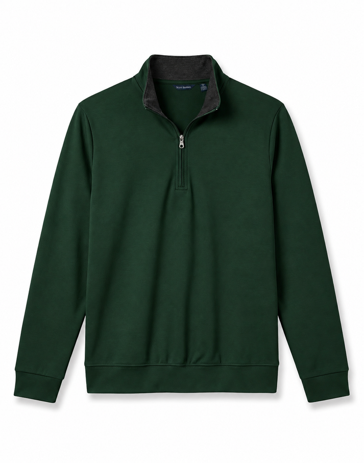 Pima Interlock Quarter Zip