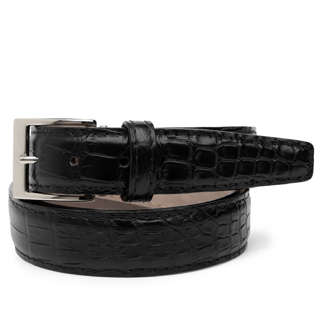 American Alligator Custom Belt 35mm in Black