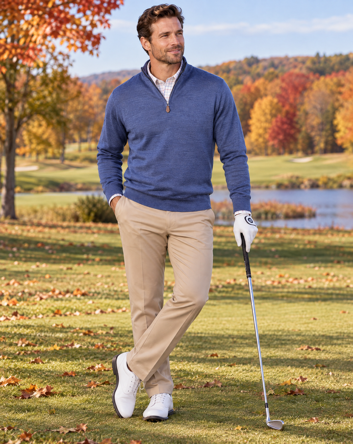 Falstone Merino Windblock Quarter Zip