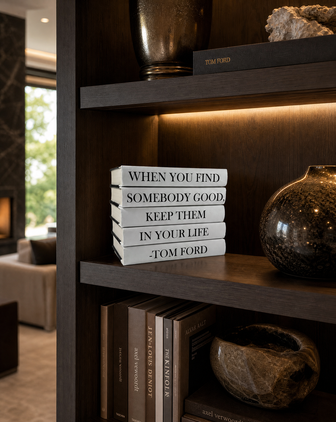 "When You Find Somebody Good" Tom Ford Decorative Book Set