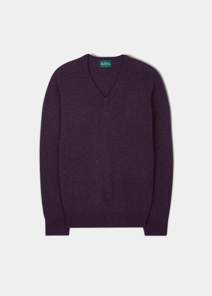 Hampshire Lambswool Classic Fit V-Neck Sweater