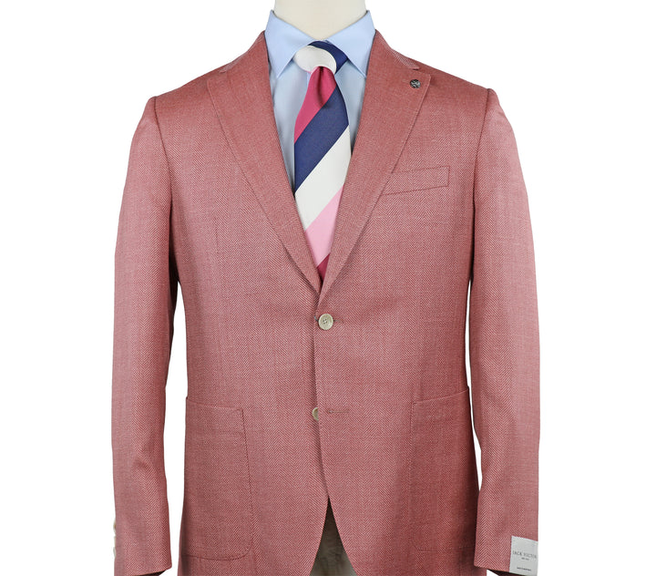 Morton Herringbone Sportcoat Blush